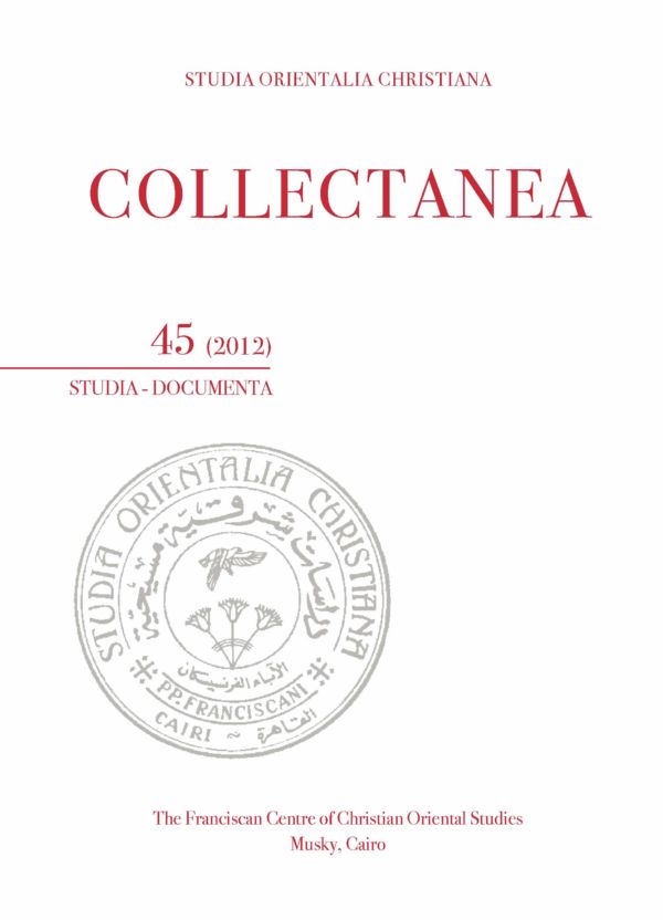SOC – Collectanea 45 (2012)