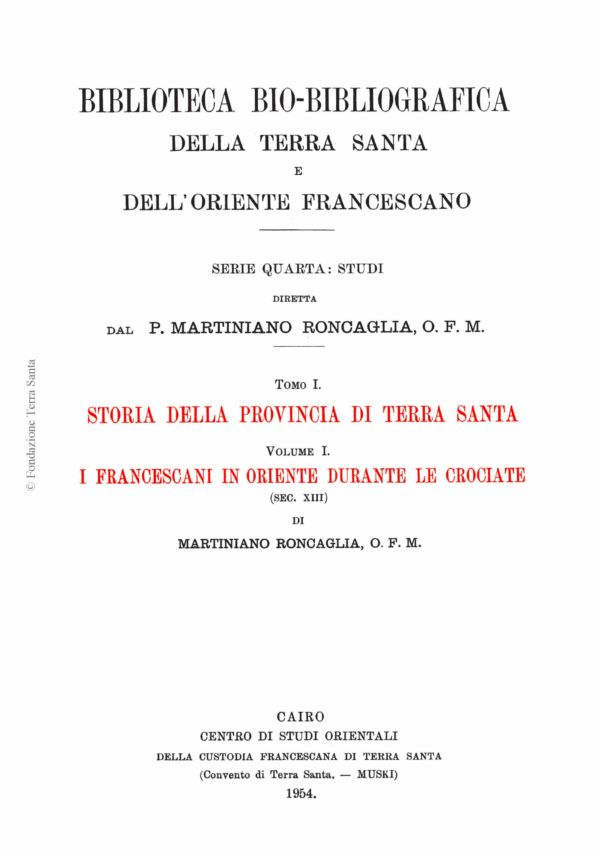 Biblioteca bio-bibliografica/serie IV (Studi) – tomo I - Martiniano Roncaglia