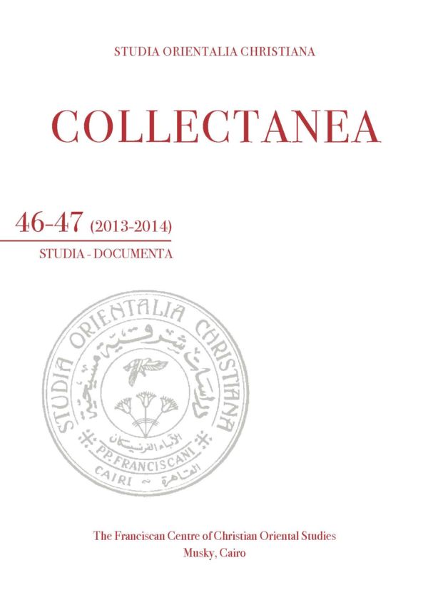 SOC – Collectanea 46-47 (2013-2014)